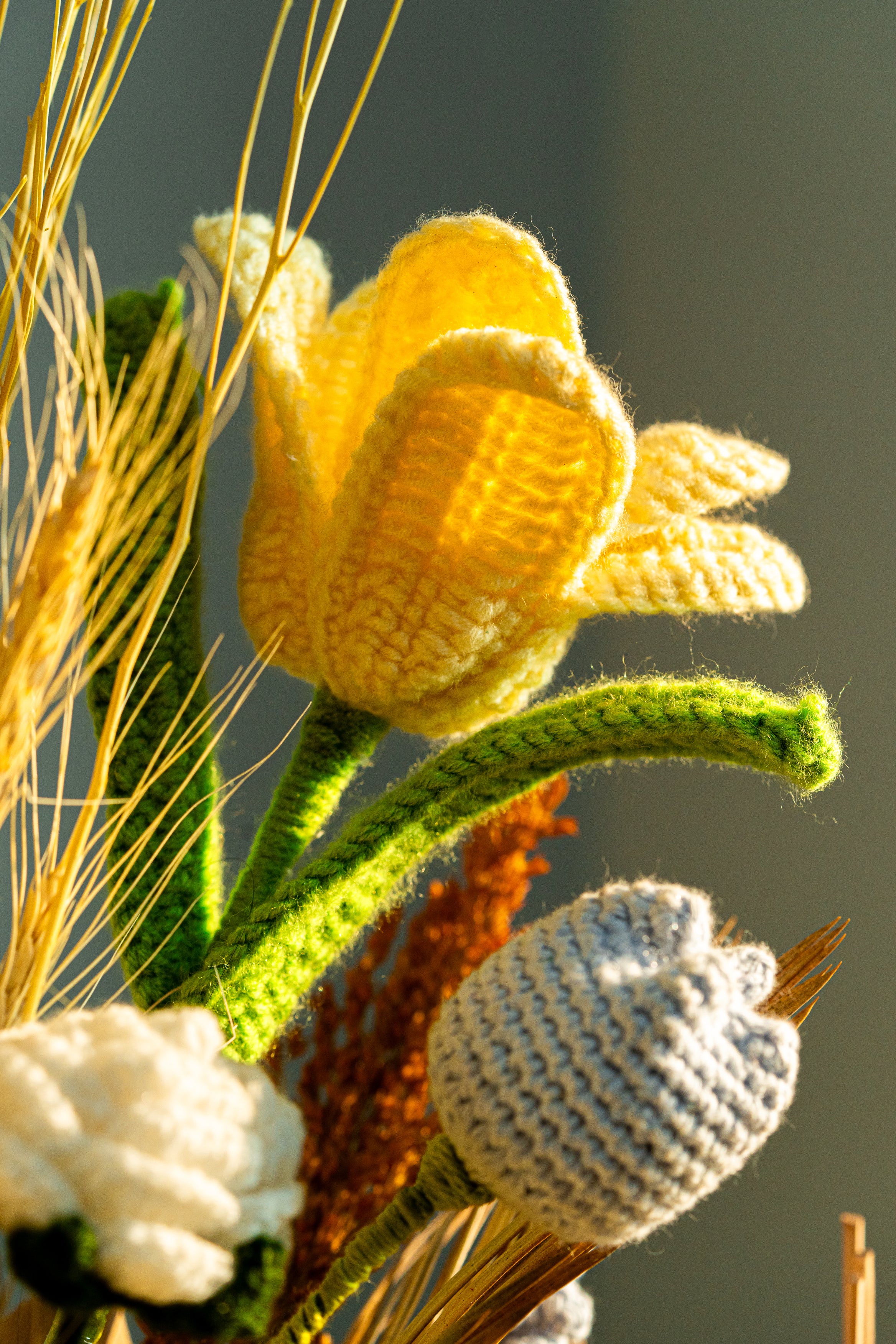 Calm Meadow - Personalized Crochet Bouquet