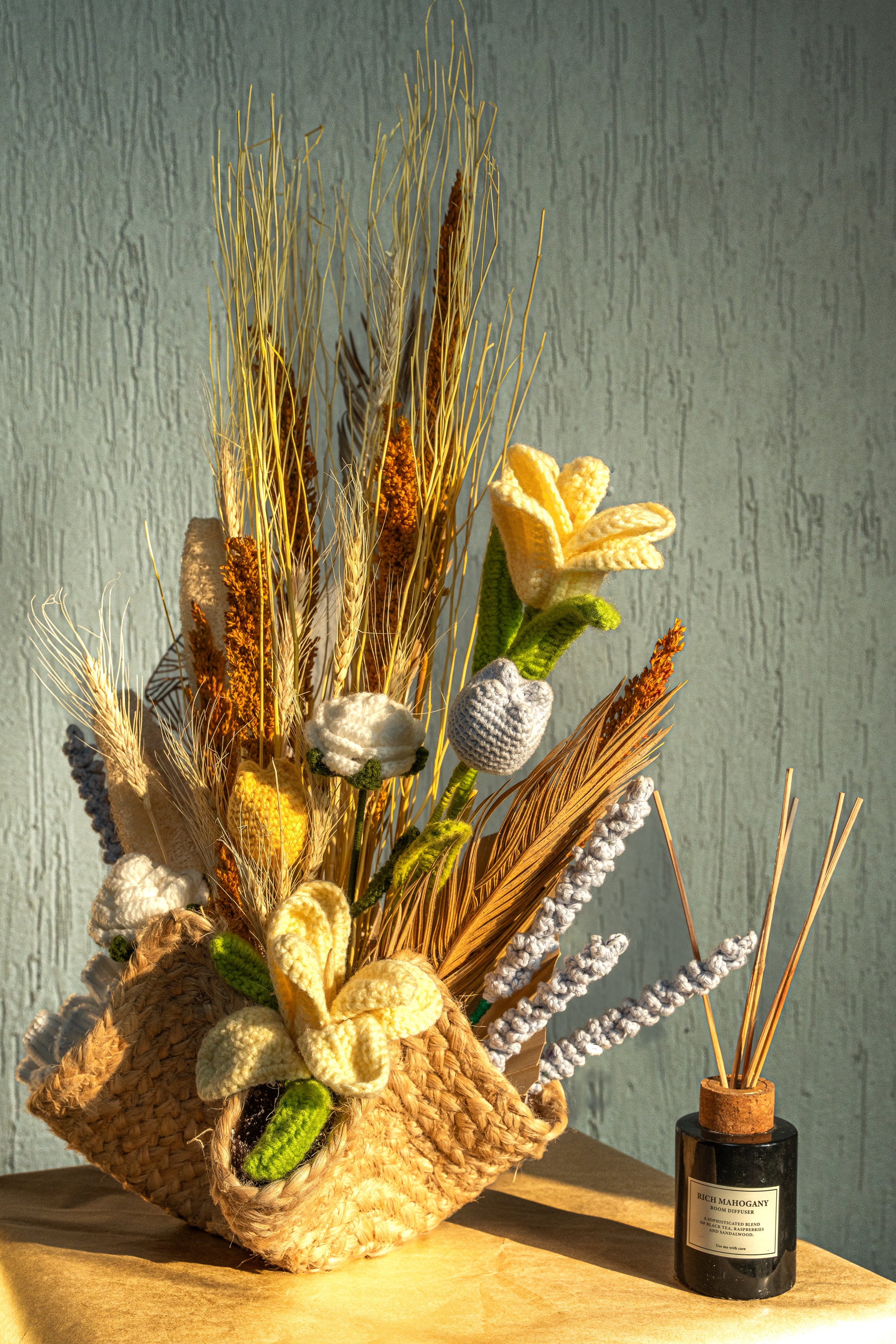 Calm Meadow - Personalized Crochet Bouquet