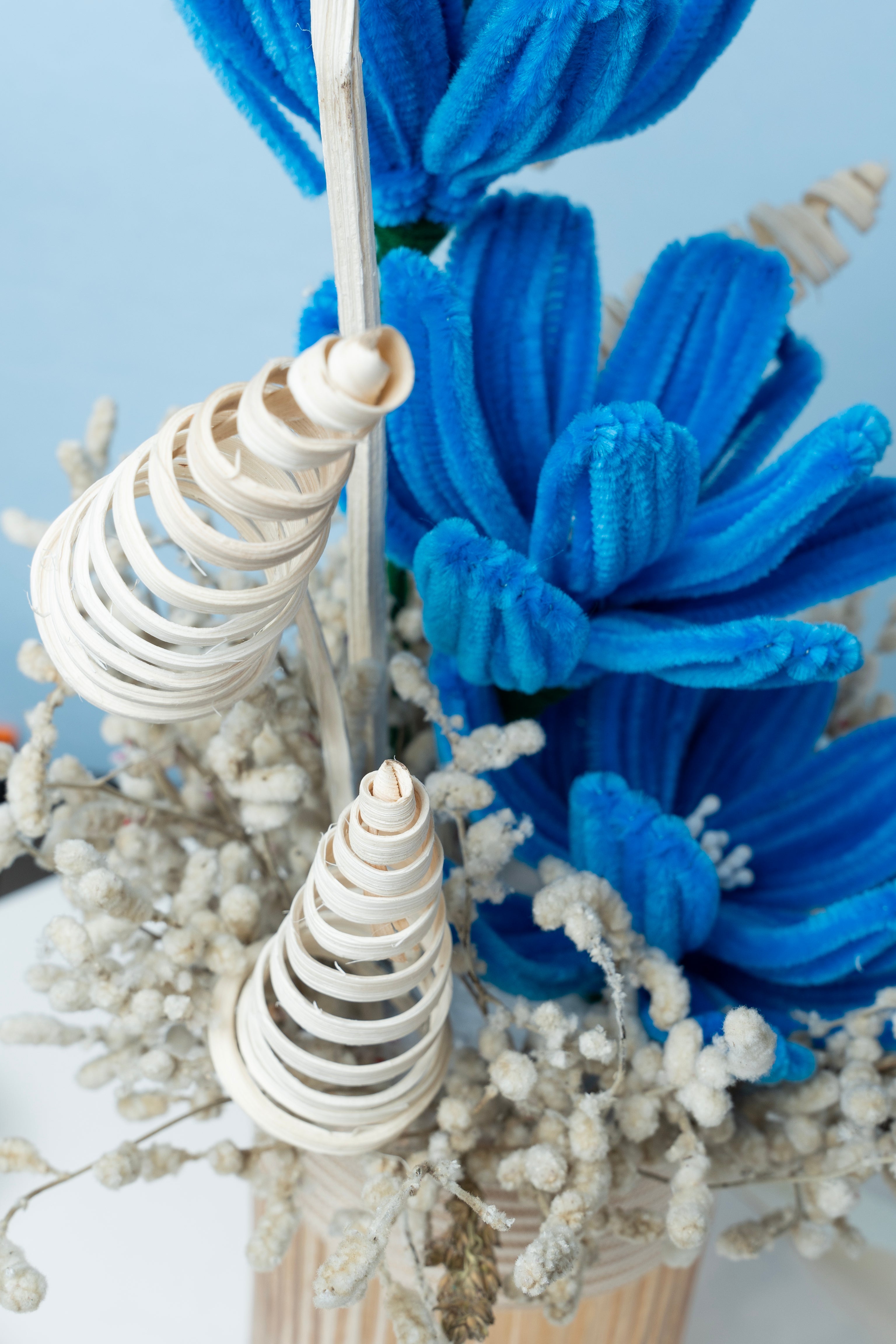 Real Frost - Crochet Flower Arrangement